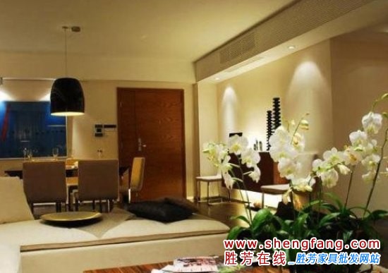 流行的现代简约风格 15万简装130平米家居