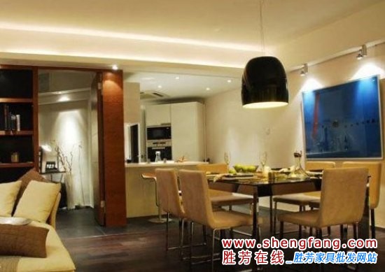 流行的现代简约风格 15万简装130平米家居