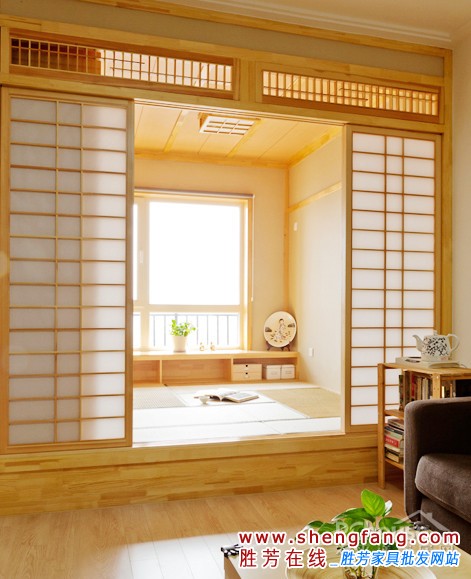 日系榻榻米温馨小户型美家欣赏