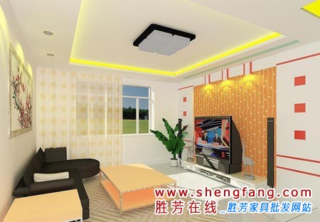 打造时尚的客厅吊顶效果