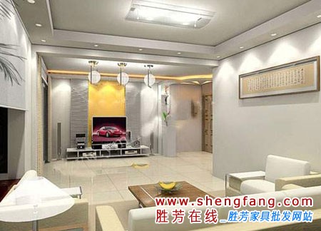 打造时尚的客厅吊顶效果