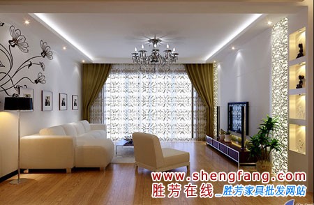 打造时尚的客厅吊顶效果