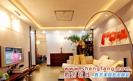 打造时尚的客厅吊顶效果