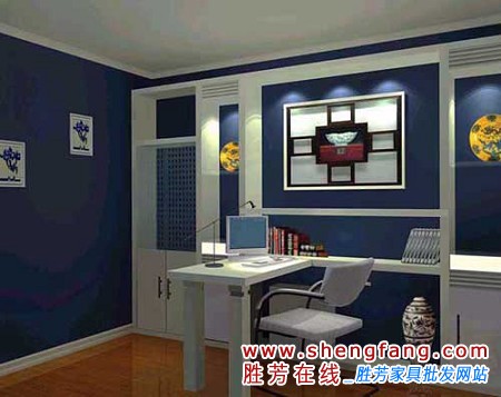 经典舒适书房案例