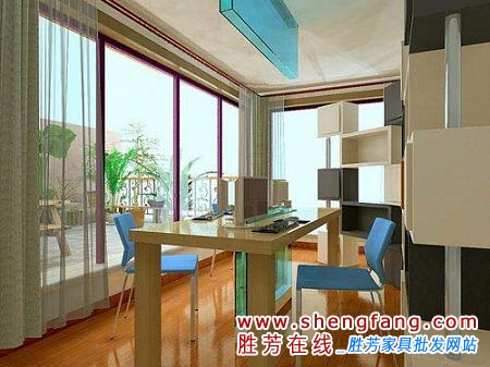 经典舒适书房案例