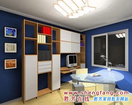 经典舒适书房案例