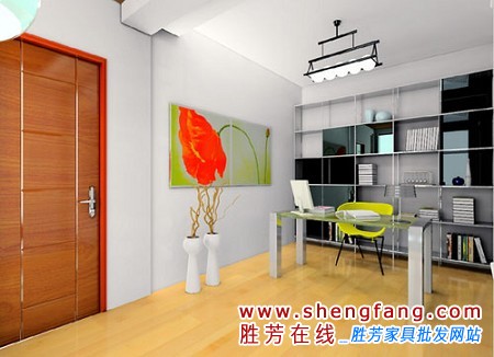 经典舒适书房案例