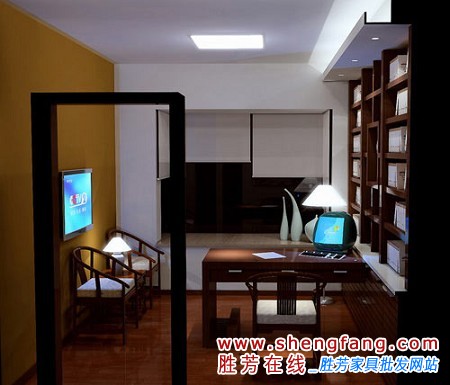 经典舒适书房案例