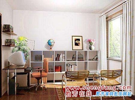经典舒适书房案例