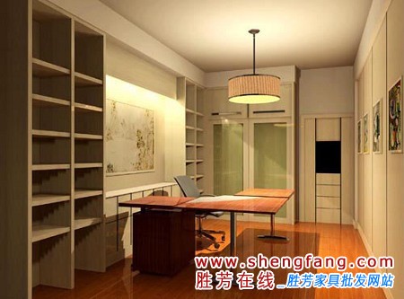 经典舒适书房案例