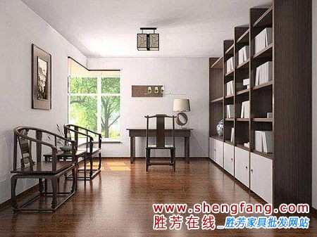 经典舒适书房案例