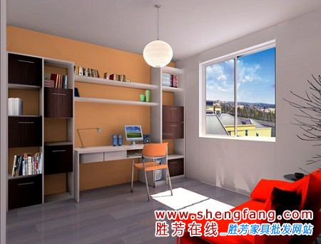 经典舒适书房案例