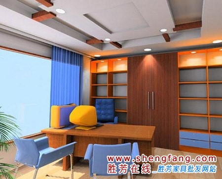 经典舒适书房案例