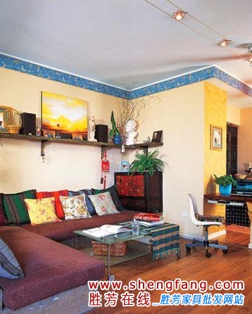 工薪族小户型客厅装修案例
