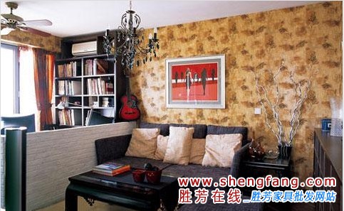 工薪族小户型客厅装修案例