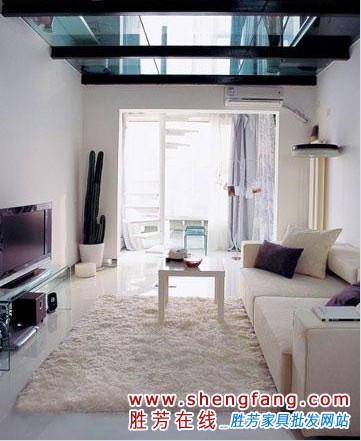 工薪族小户型客厅装修案例