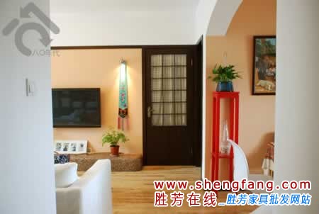 80后的纯白温馨小户型装修