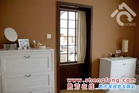 80后的纯白温馨小户型装修