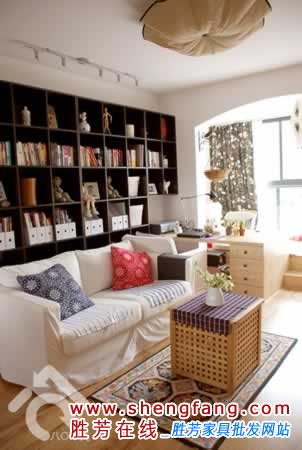 80后的纯白温馨小户型装修