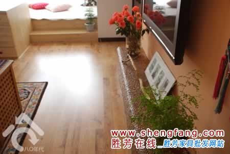 80后的纯白温馨小户型装修