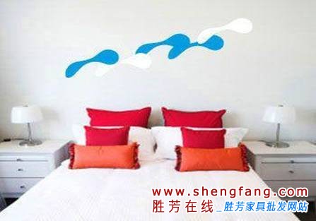 小小的蓝，小小的白，抽象派，但是又源于生活简单的东西