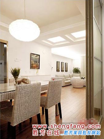 120平米素雅家居装修方案