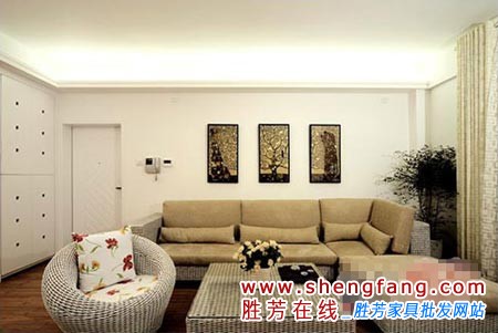 120平米素雅家居装修方案