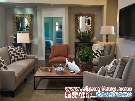 二十款国外客厅经典装修案例欣赏