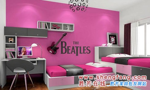 创造宝贝欢乐家园 五种儿童衣柜设计欣赏 