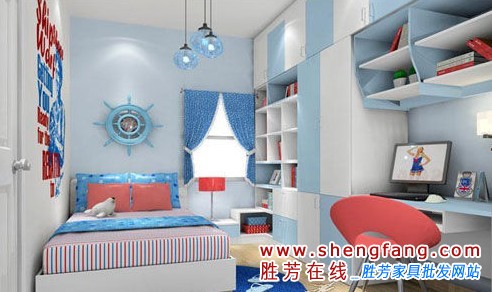 创造宝贝欢乐家园 五种儿童衣柜设计欣赏 