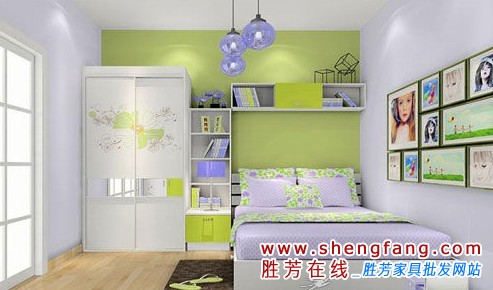 创造宝贝欢乐家园 五种儿童衣柜设计欣赏 