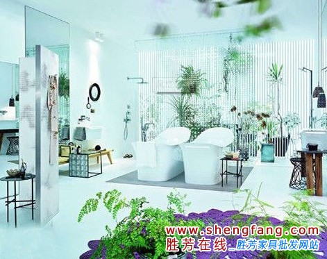 6款不同风格浴缸 教您打造不同的沐浴风尚