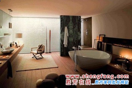 6款不同风格浴缸 教您打造不同的沐浴风尚