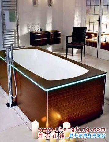 6款不同风格浴缸 教您打造不同的沐浴风尚