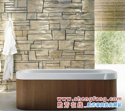 6款不同风格浴缸 教您打造不同的沐浴风尚