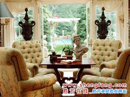 真心浪漫的法式客厅