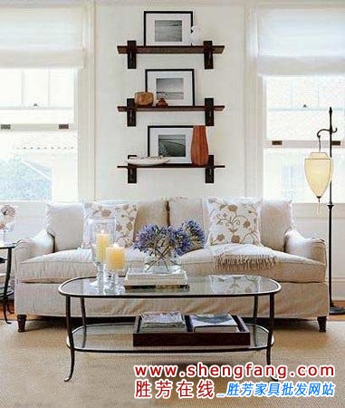 真心浪漫的法式客厅