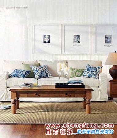 真心浪漫的法式客厅