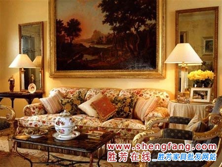 真心浪漫的法式客厅