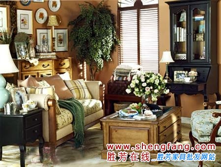 真心浪漫的法式客厅