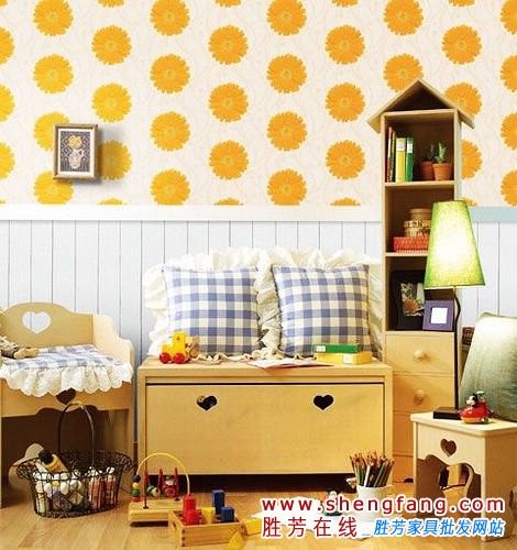 儿童房壁纸细挑选技巧 让孩子健康有保障