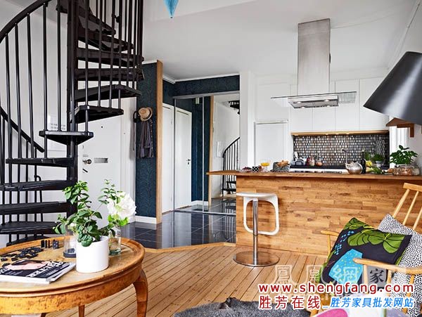 50平米复式公寓巧设计