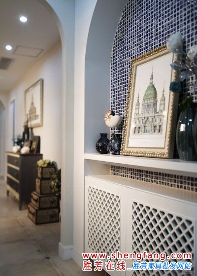 85㎡地中海风格样板间欣赏