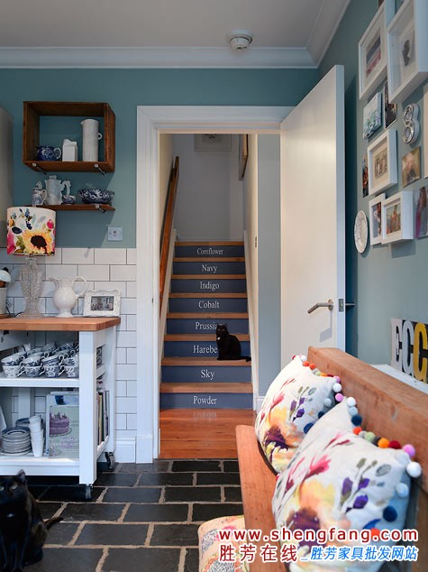 85㎡欧式风格温暖色调小公寓