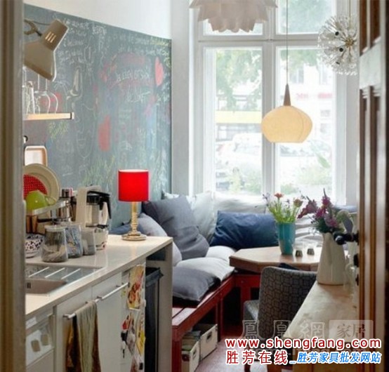 紧凑型厨房装修方案