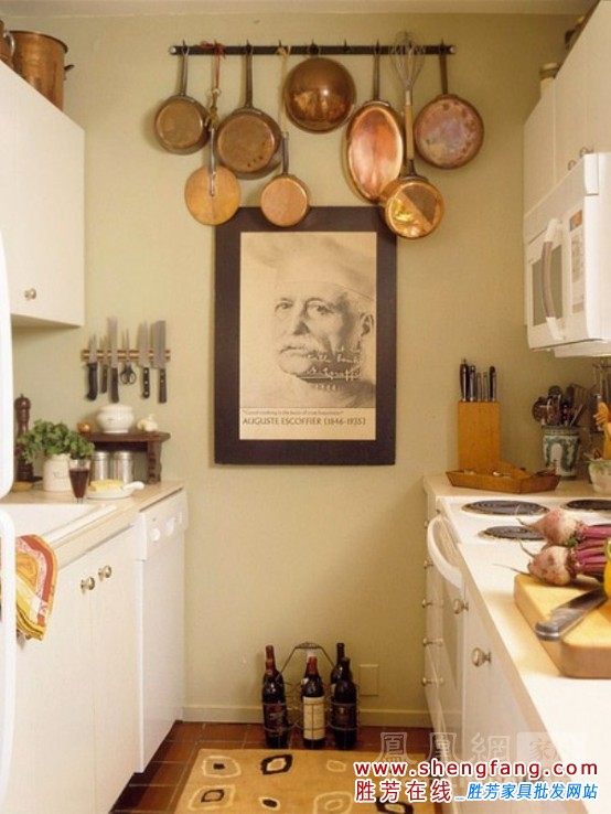 紧凑型厨房装修方案