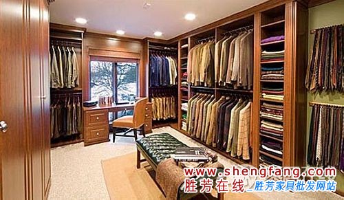 十二款整体衣帽间让你倾倒