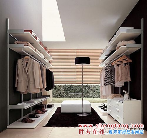 十二款整体衣帽间让你倾倒