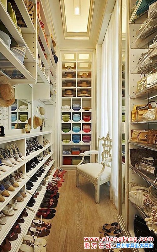 十二款整体衣帽间让你倾倒