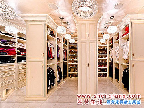 十二款整体衣帽间让你倾倒